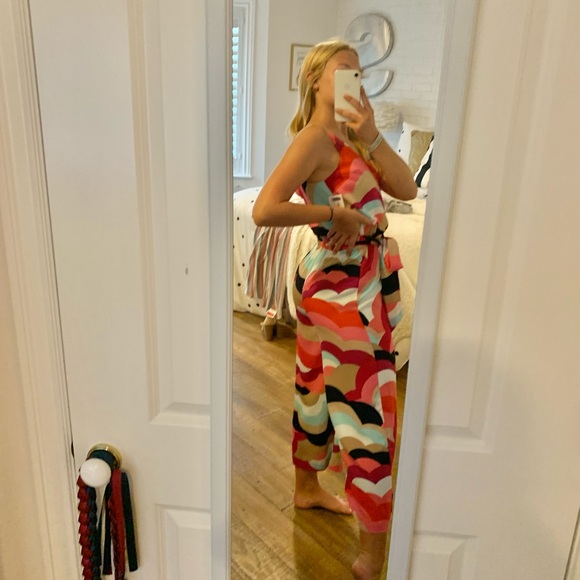 NWT Trina Turk Colorful Jumpsuit (Womens size 2) - Picture 4 of 6